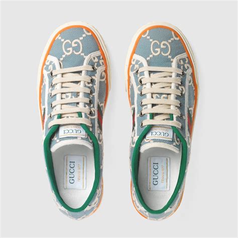 gucci distressed tennis shoes womens|female gucci tennis shoes.